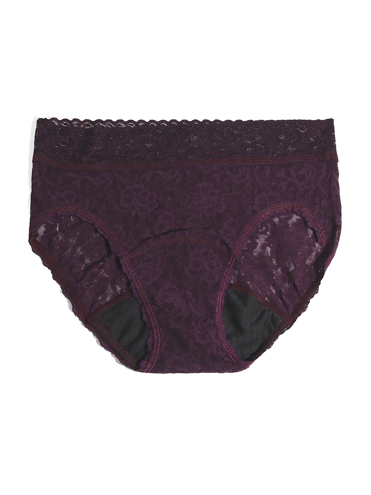 Signature Lace® Leakproof French Brief Plum Purple - Hanky Panky