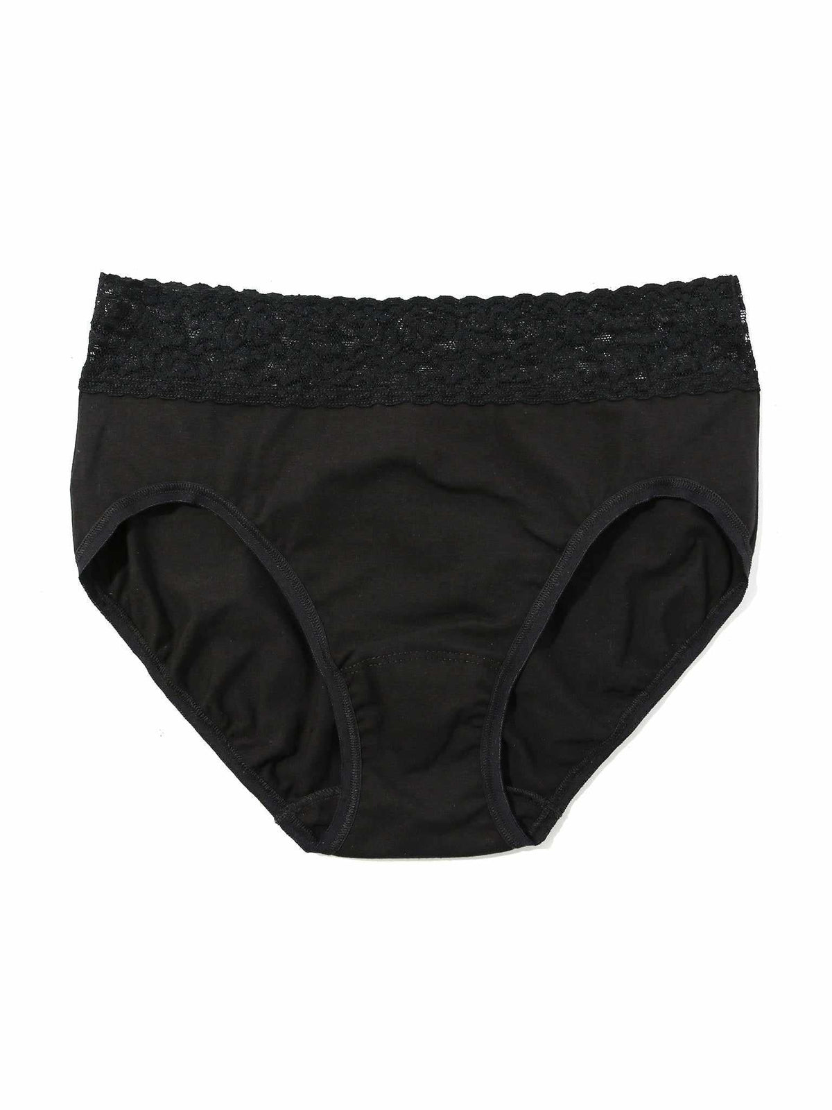 Supima® Cotton French Brief Black - Hanky Panky