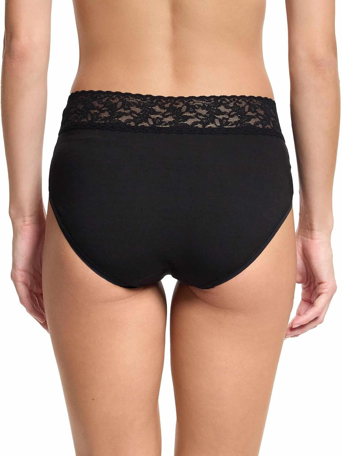 Supima® Cotton French Brief Black - Hanky Panky