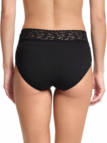 Supima® Cotton French Brief Black - Hanky Panky
