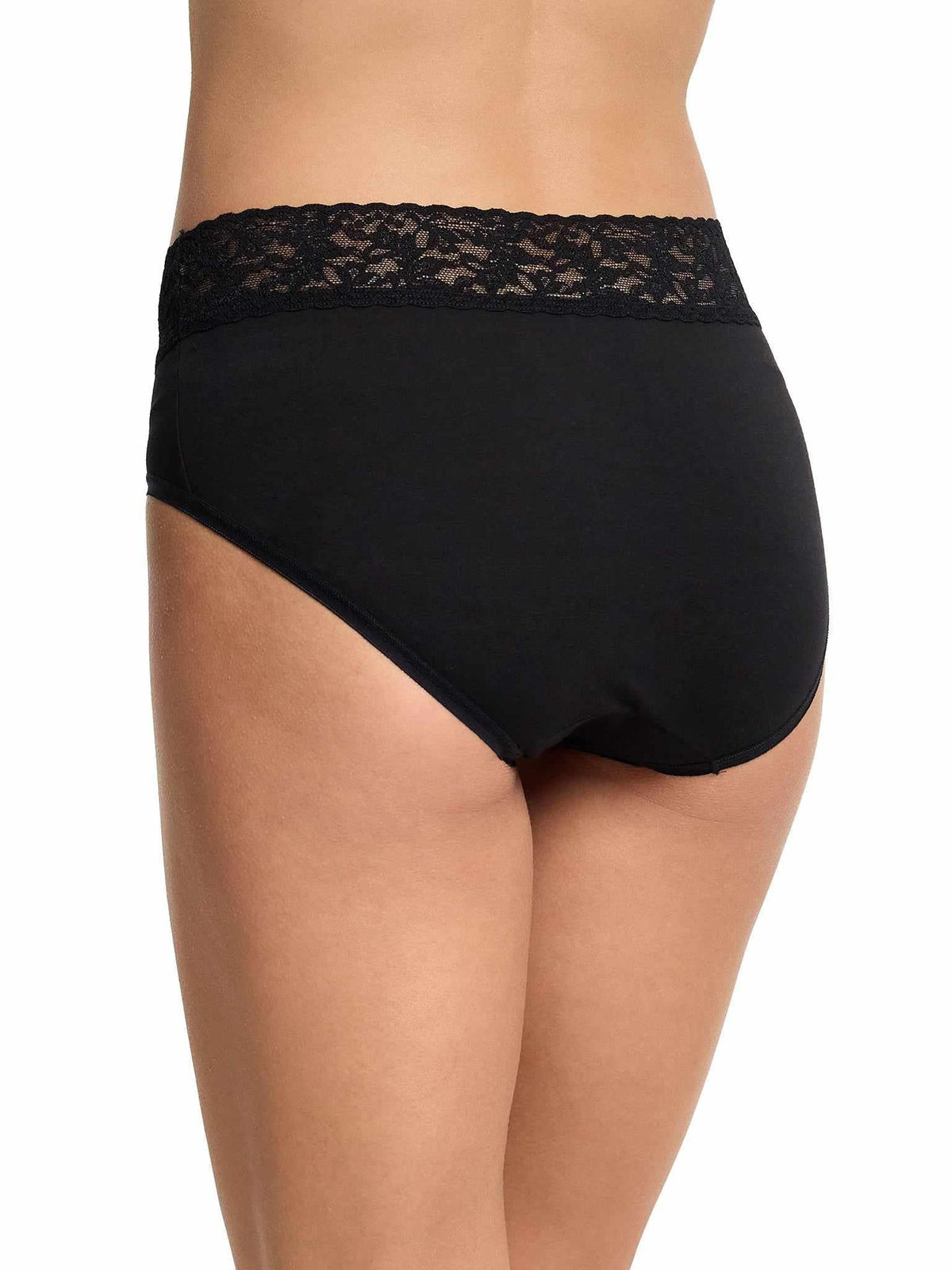 Supima® Cotton French Brief Black - Hanky Panky