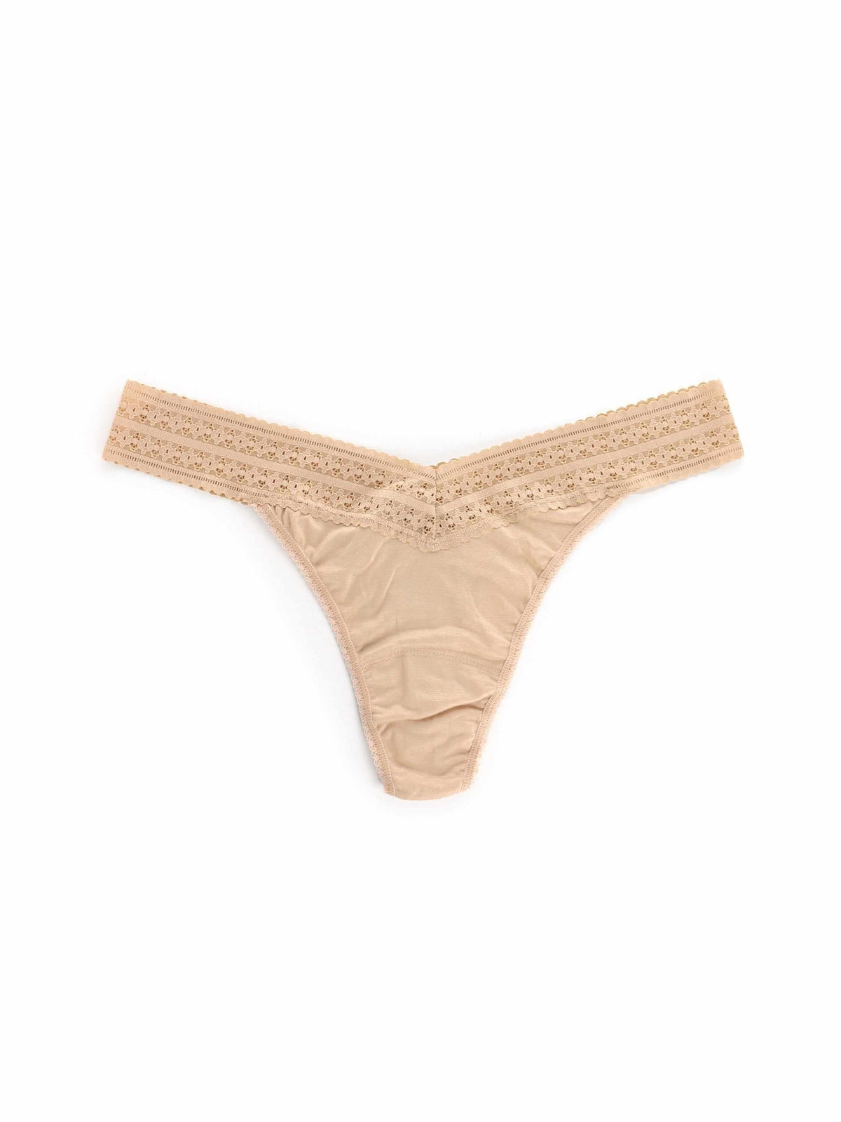 Plus Size DreamEase™ Original Rise Thong Exclusive Chai - Hanky Panky