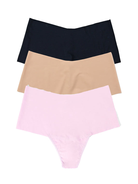 BreatheSoft™ High Rise Thong 3 Pack - Hanky Panky