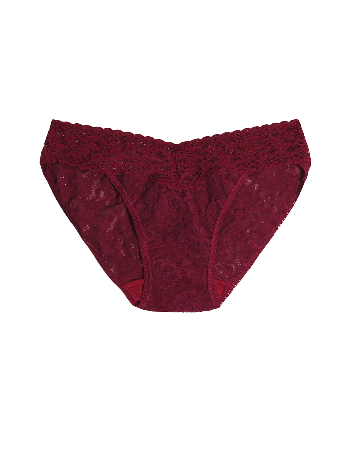 Signature Lace® V-Kini Dark Pomegranate Red - Hanky Panky