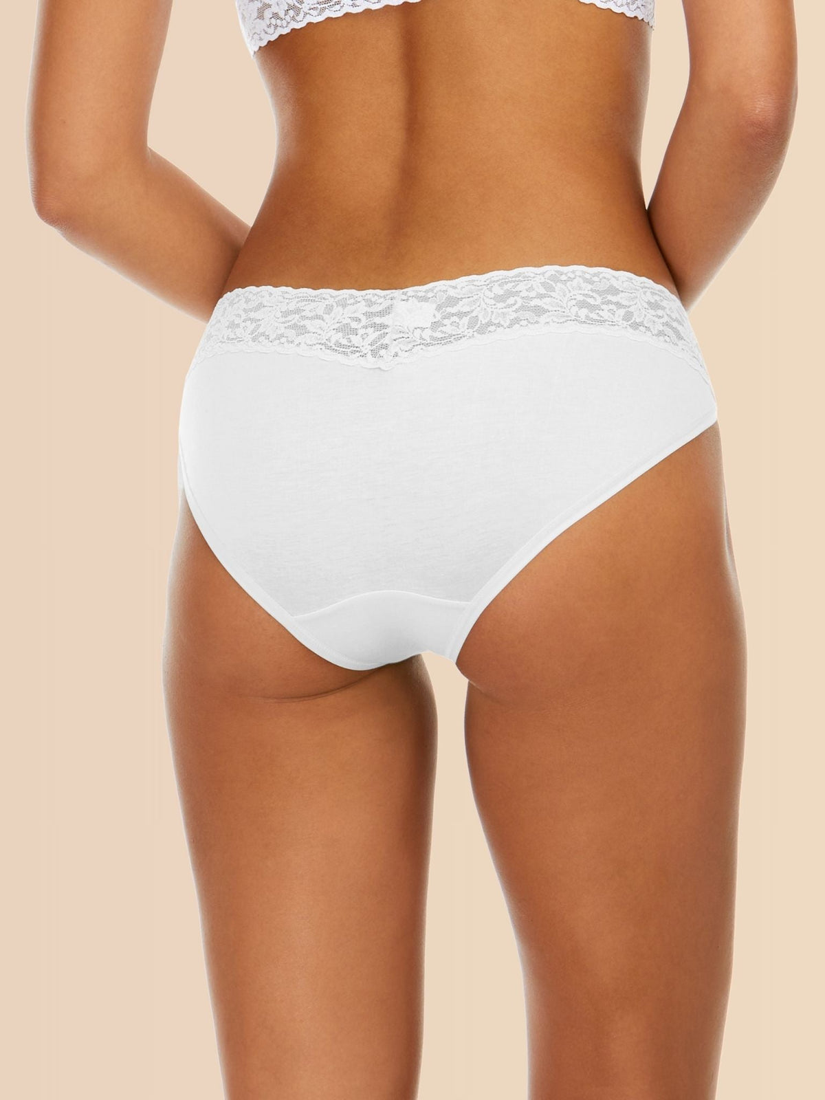 Supima® Cotton V-kini White - Hanky Panky