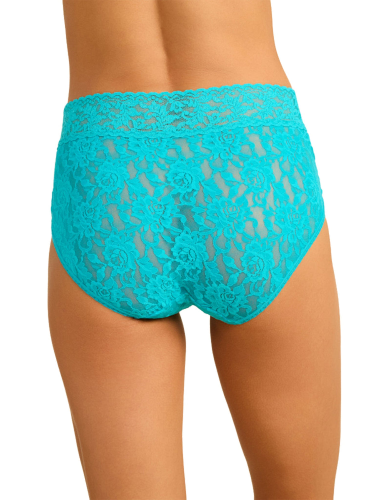 Signature Lace® French Brief Turkish Tile Blue - Hanky Panky