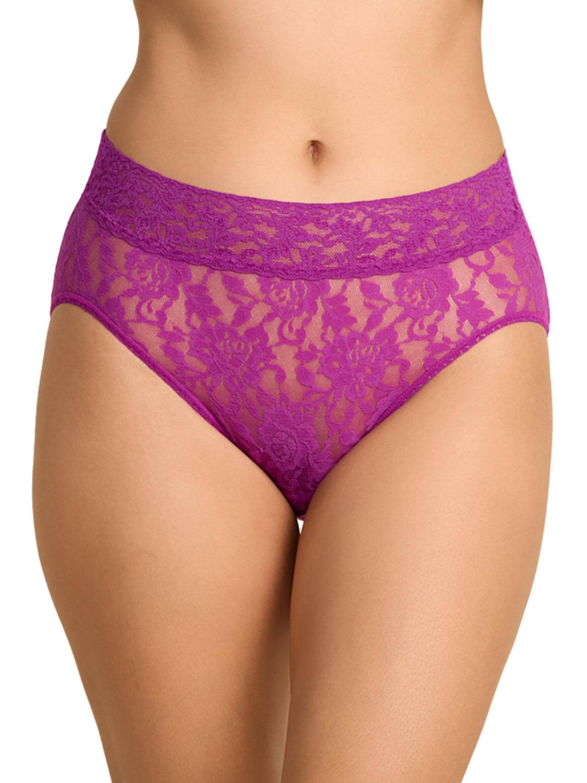 Signature Lace® French Brief Boysenberry Purple - Hanky Panky