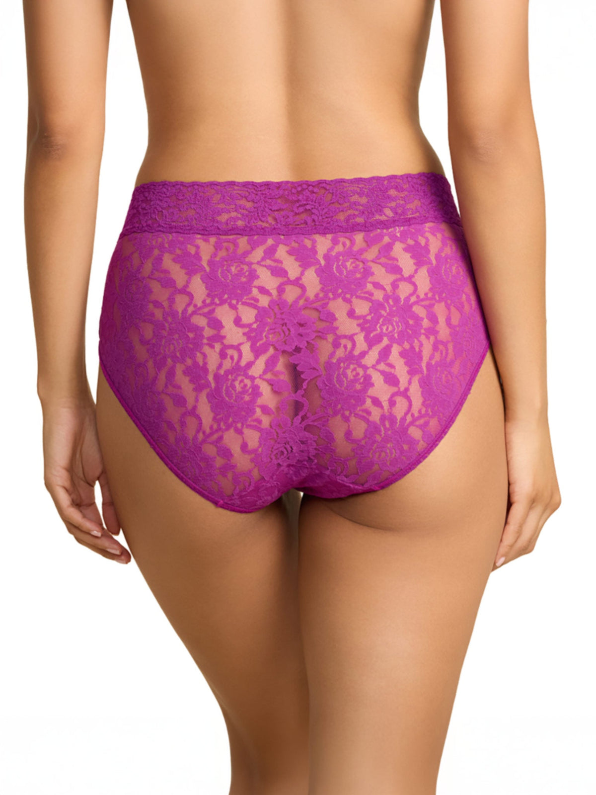 Signature Lace® French Brief Boysenberry Purple - Hanky Panky