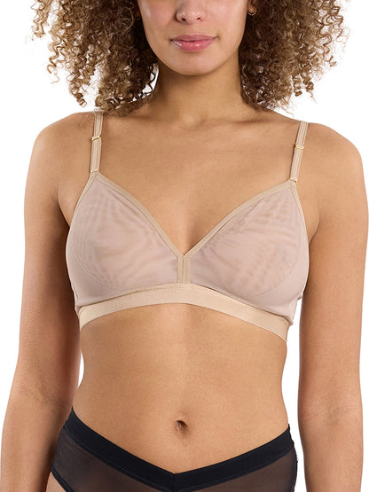 Mesh Triangle Bralette Chai Sale - Hanky Panky