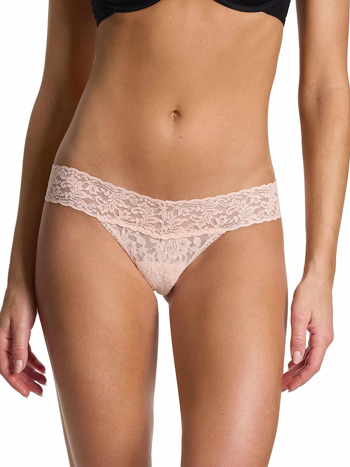 Golden Hour 5 Pack Signature Lace® Low Rise Thongs In Printed Box - Hanky Panky