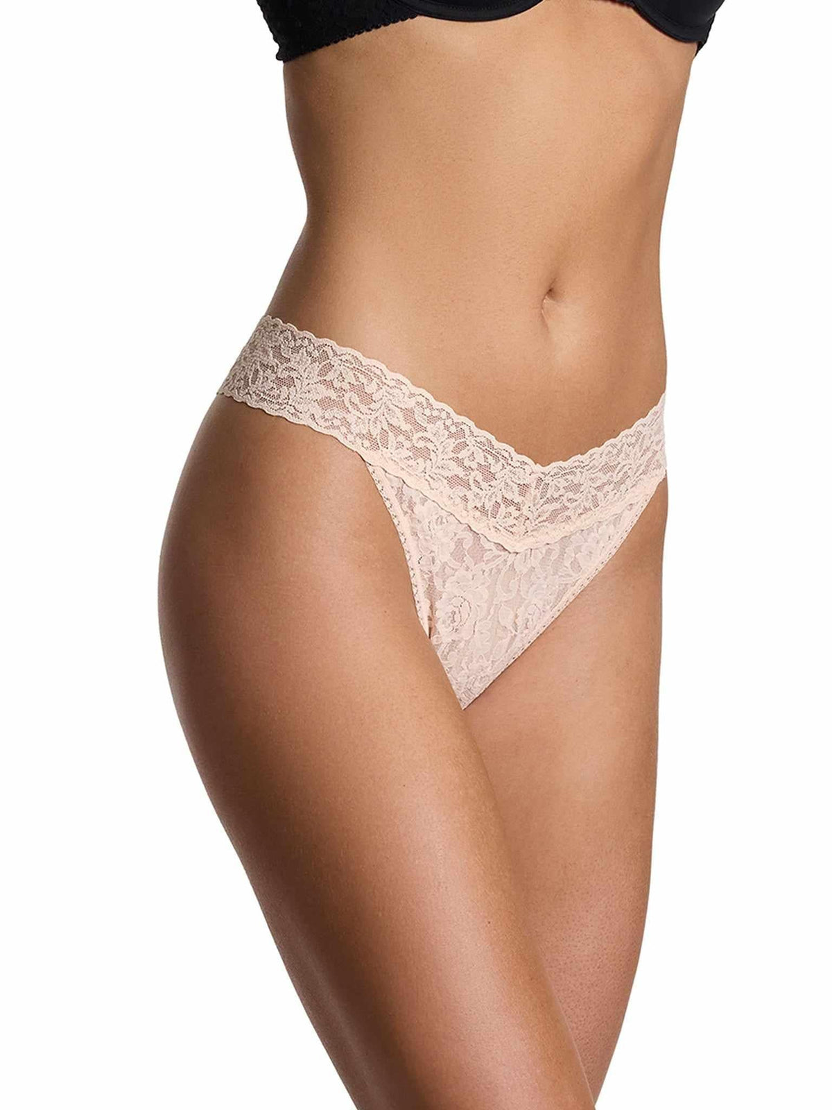 Golden Hour 5 Pack Signature Lace® Original Rise Thongs In Printed Box - Hanky Panky
