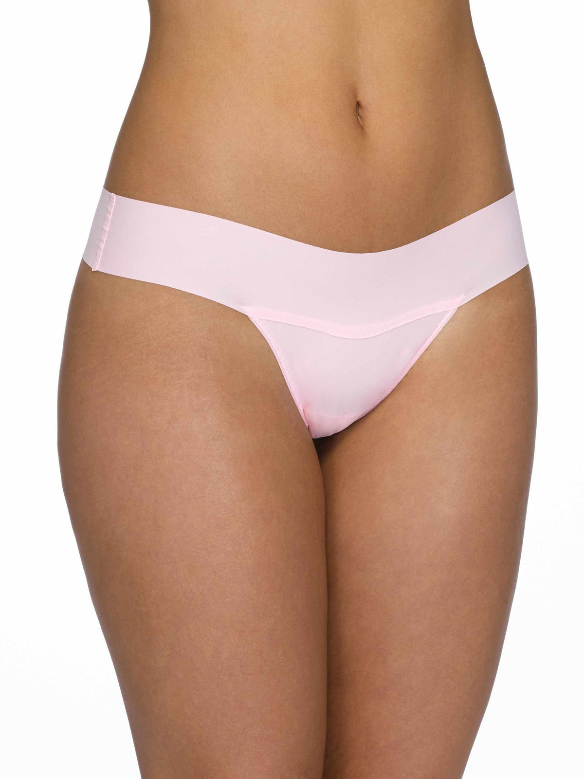 BreatheSoft™ Natural Rise Thong Bliss Pink - Hanky Panky