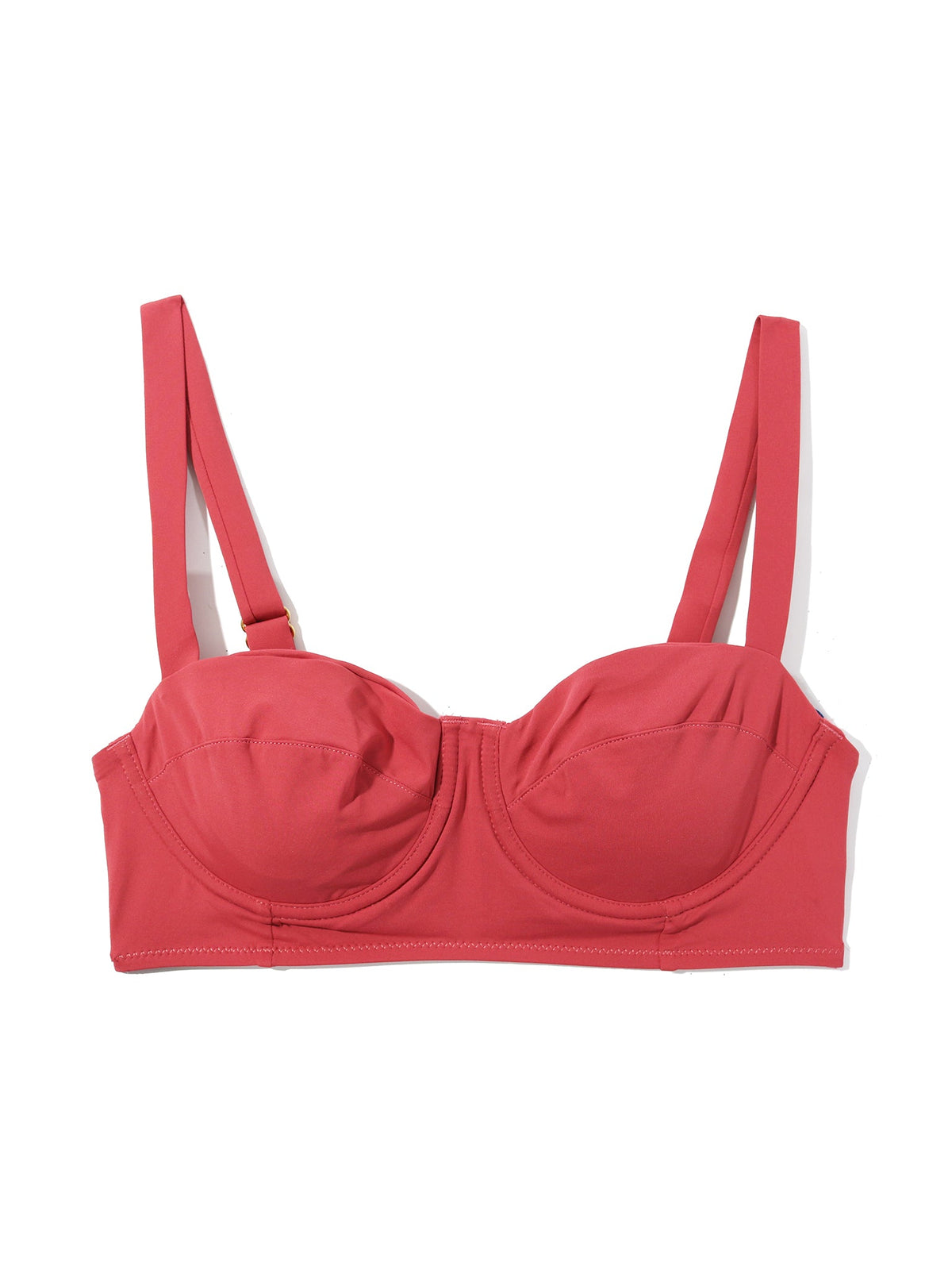 Balconette Bikini Swimsuit Top Sunbaked Red Sale - Hanky Panky