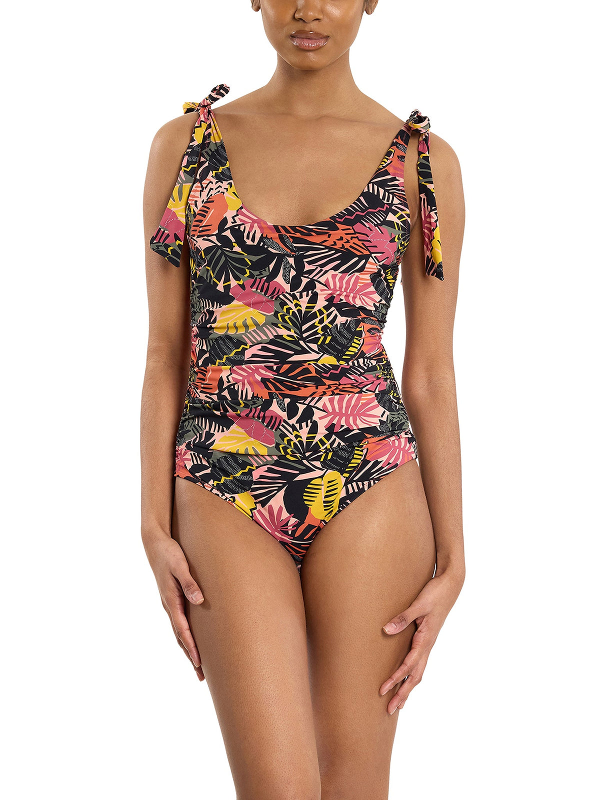 Ruched Bow One Piece Swimsuit Palm Springs Sale - Hanky Panky