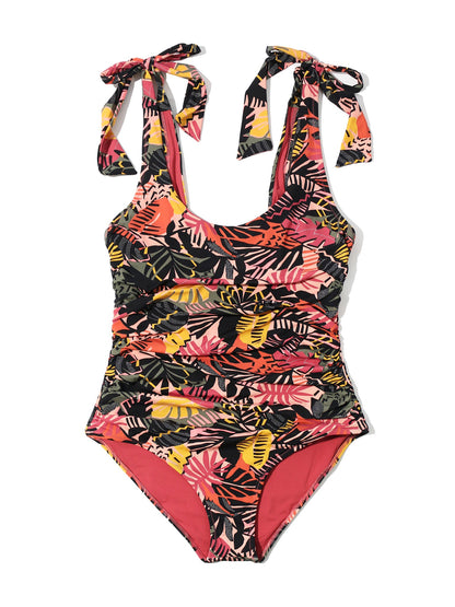 Ruched Bow One Piece Swimsuit Palm Springs Sale - Hanky Panky
