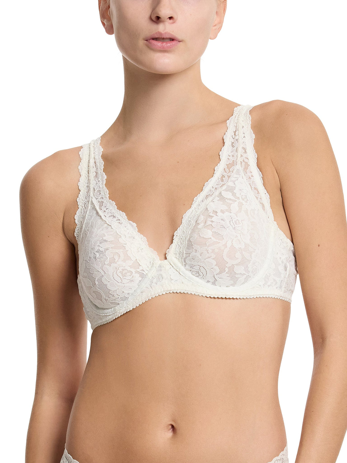 Signature Lace® Unlined Underwire Bra Marshmallow - Hanky Panky