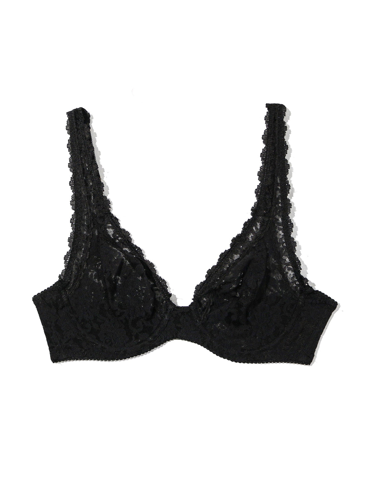 Signature Lace® Unlined Underwire Bra Black - Hanky Panky