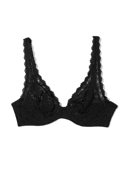 Signature Lace® Unlined Underwire Bra Black - Hanky Panky