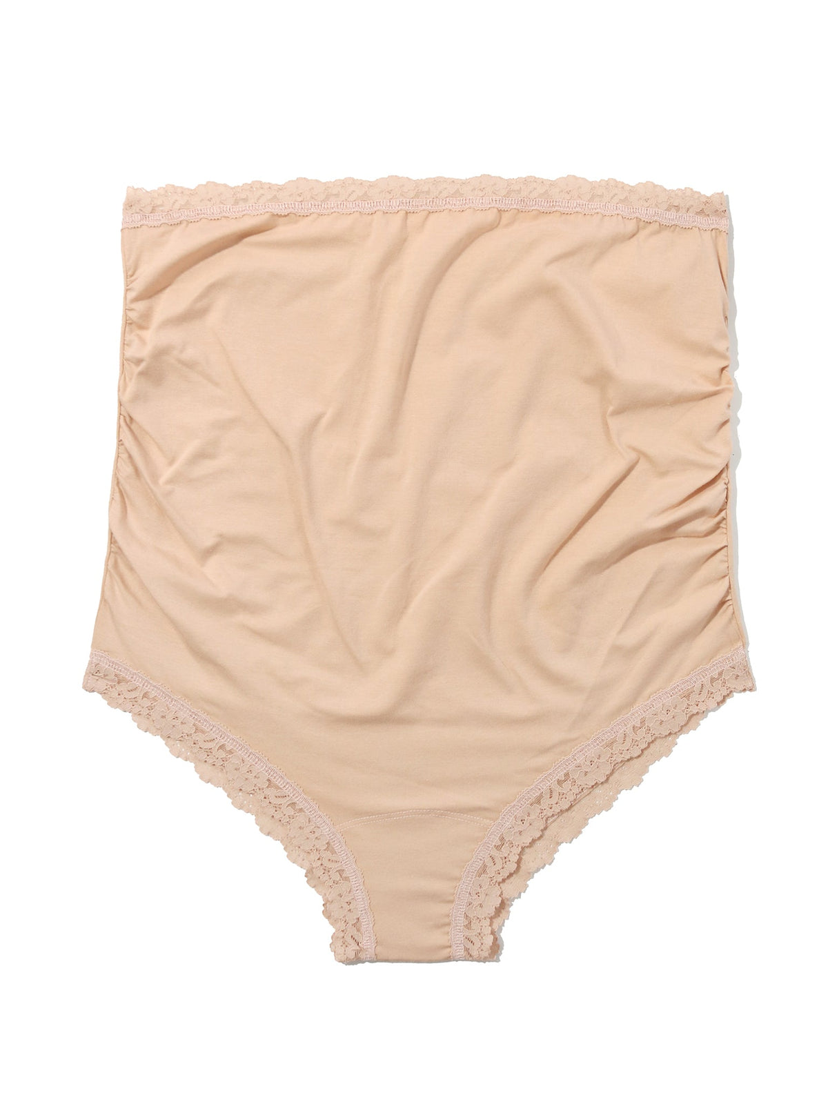 Supima® Cotton Maternity Over The Bump Boyshort Chai Sale - Hanky Panky