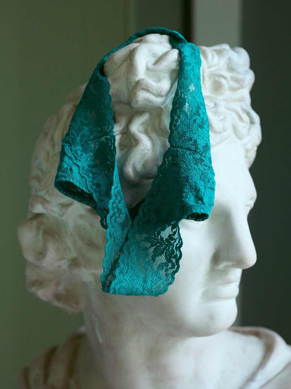 Signature Lace® Original Rise Thong Dark Teal - Hanky Panky