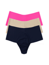 Provocative Pink/Taupe/Navy