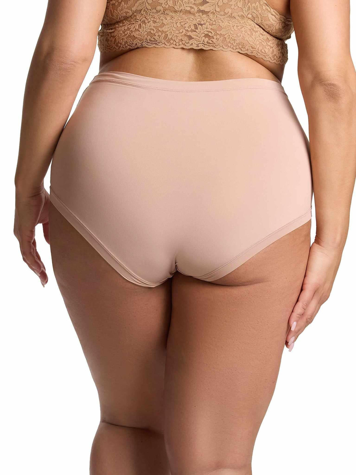 YourFit™ High Rise Boyshort Almond Milk Neutral Sale - Hanky Panky