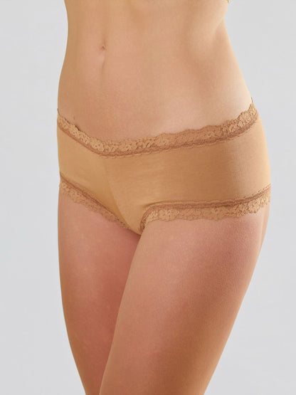 Supima® Cotton Boyshort Sun Tan - Hanky Panky