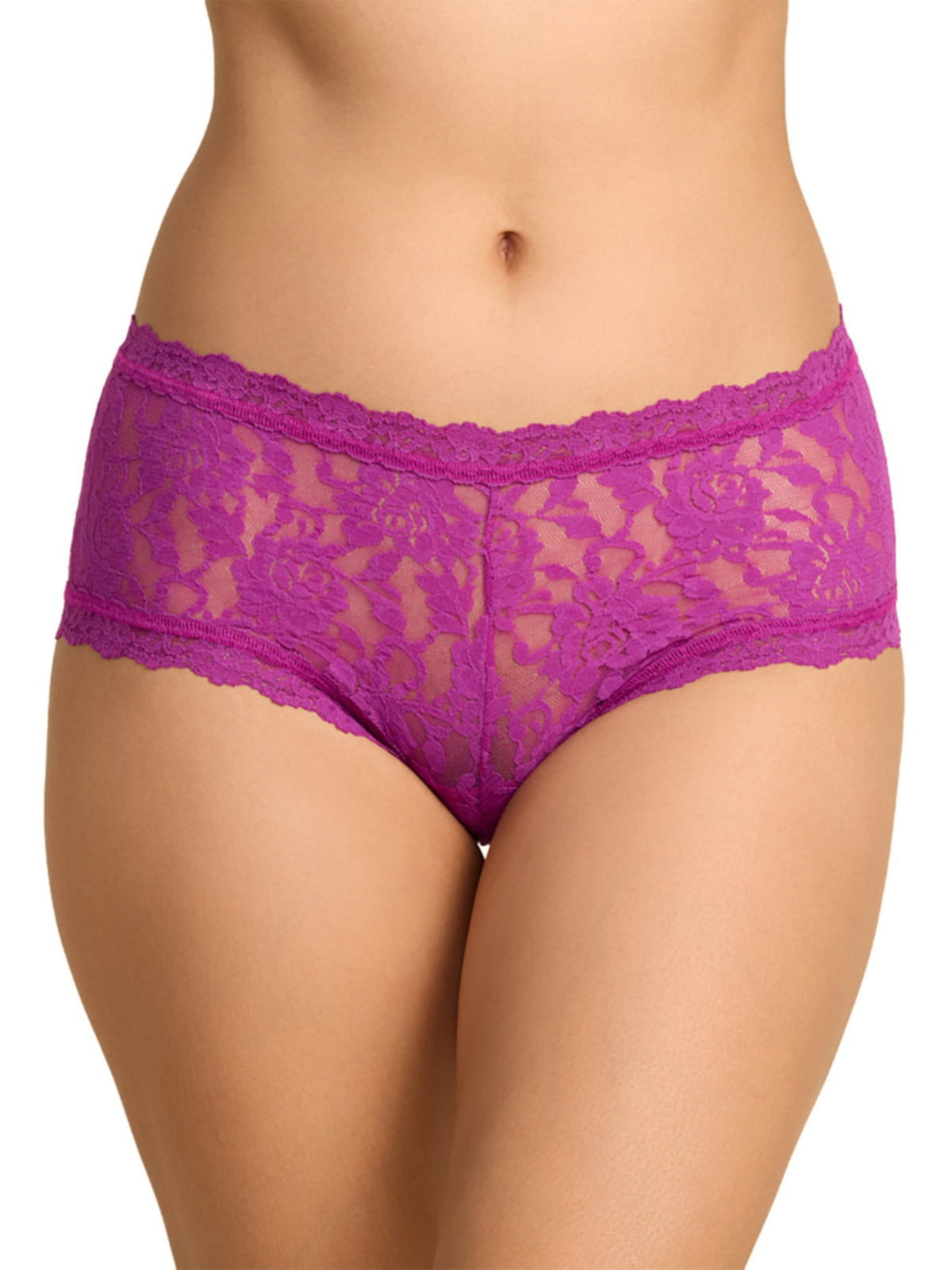 Signature Lace® Boyshort Boysenberry Purple - Hanky Panky
