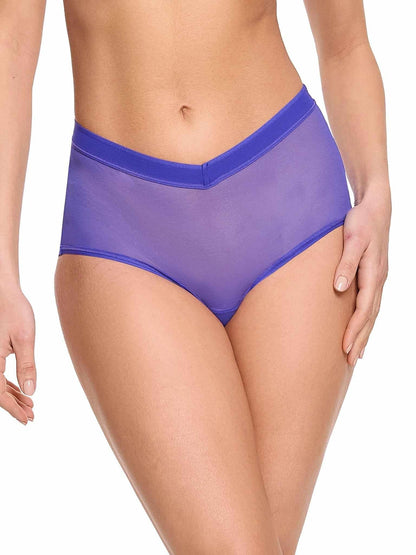 Mesh Boyshort Eclipse Blue Sale - Hanky Panky