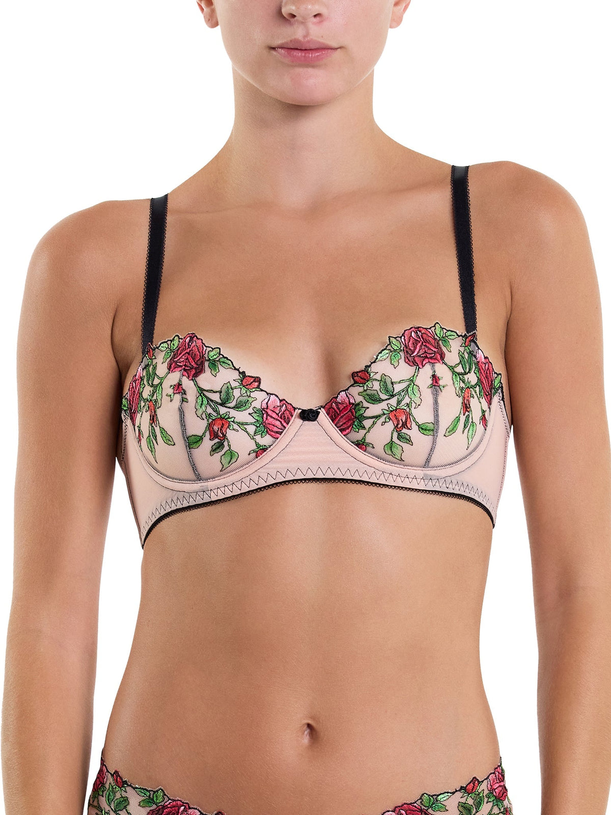 Kiss From A Rose Underwire Balconette Bra Kiss From A Ros - Hanky Panky