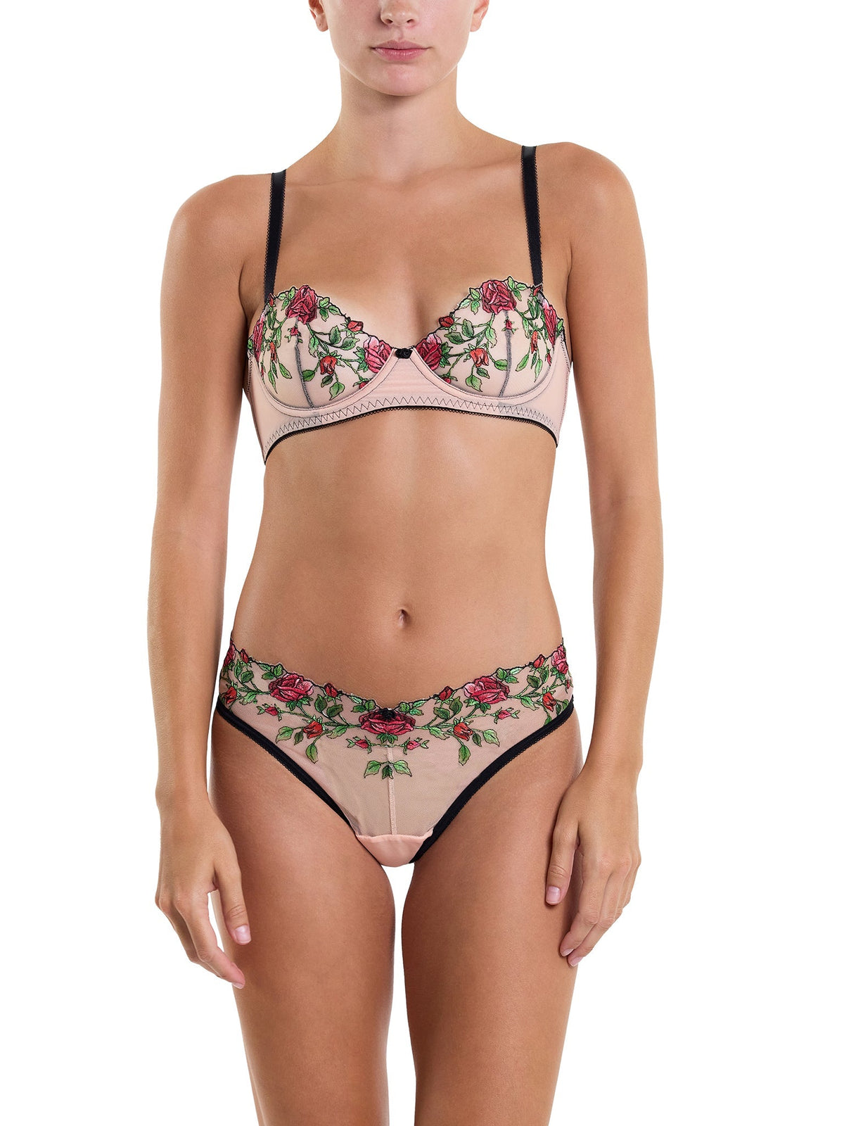 Kiss From A Rose Underwire Balconette Bra Kiss From A Ros - Hanky Panky