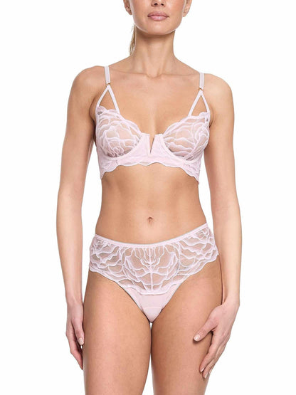 Silhouette Floral Underwire Bra Vie En Rose Sale - Hanky Panky