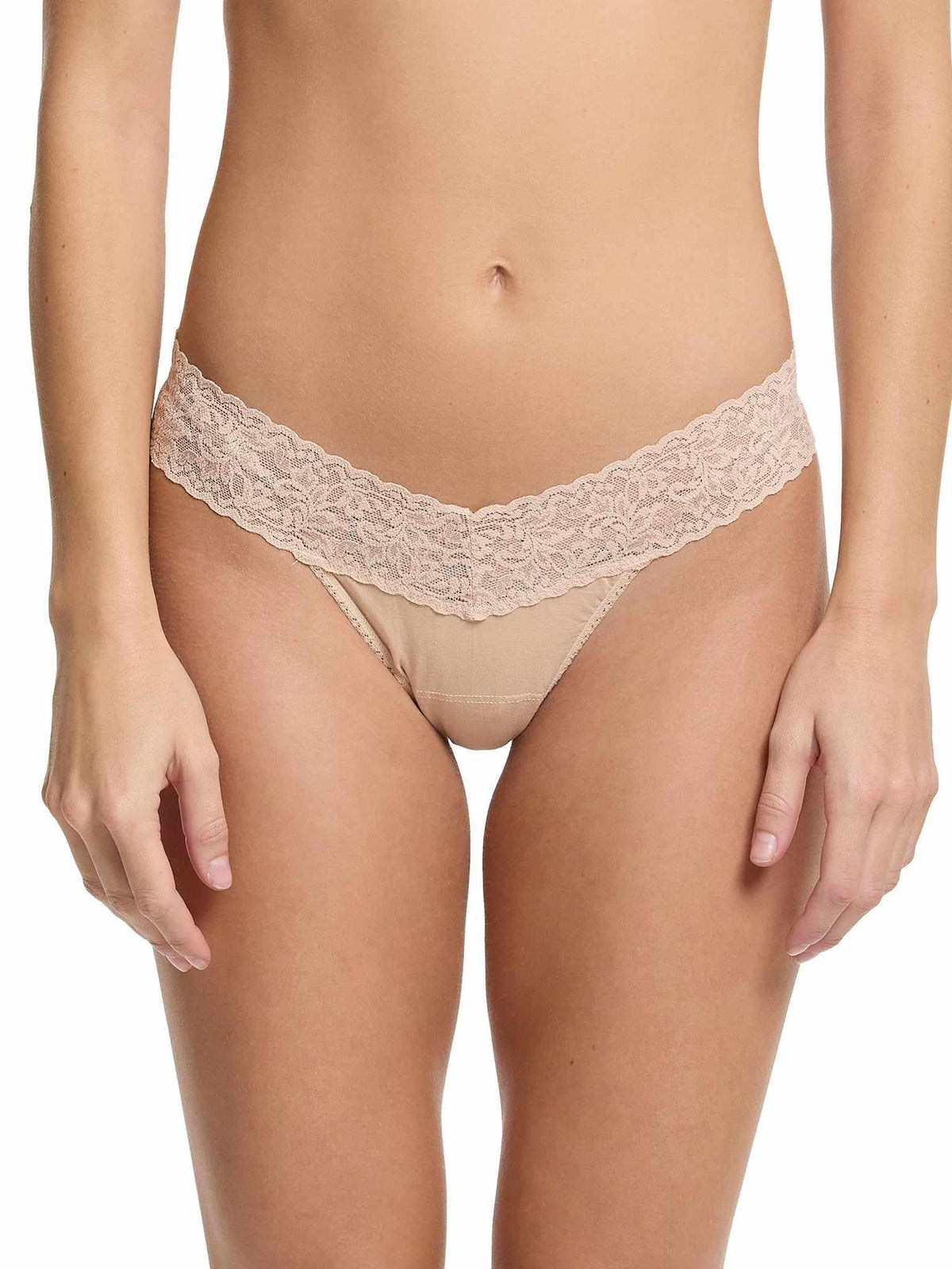 Cotton 5 Pack Low Rise Thongs - Hanky Panky