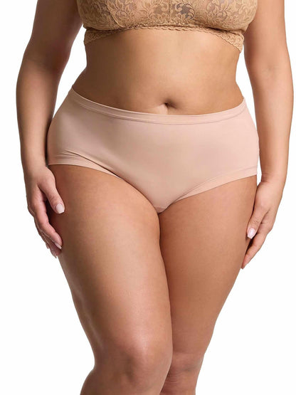 YourFit™ Boyshort Almond Milk Neutral Sale - Hanky Panky