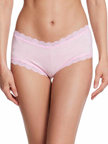 Supima® Cotton Boyshort Bliss Pink - Hanky Panky