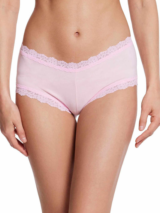 Supima® Cotton Boyshort Bliss Pink - Hanky Panky