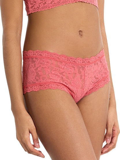 Signature Lace® Boyshort Naples Red Sale - Hanky Panky
