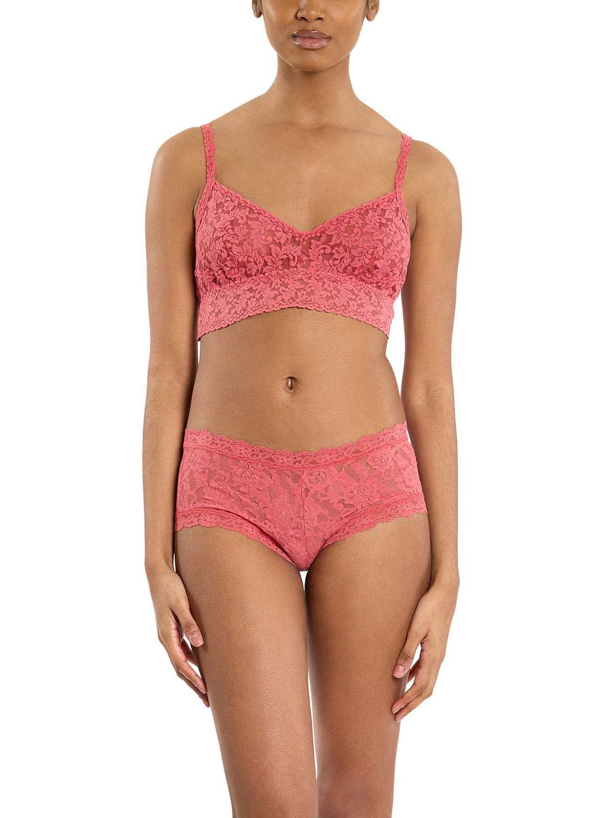 Signature Lace® Boyshort Naples Red Sale - Hanky Panky