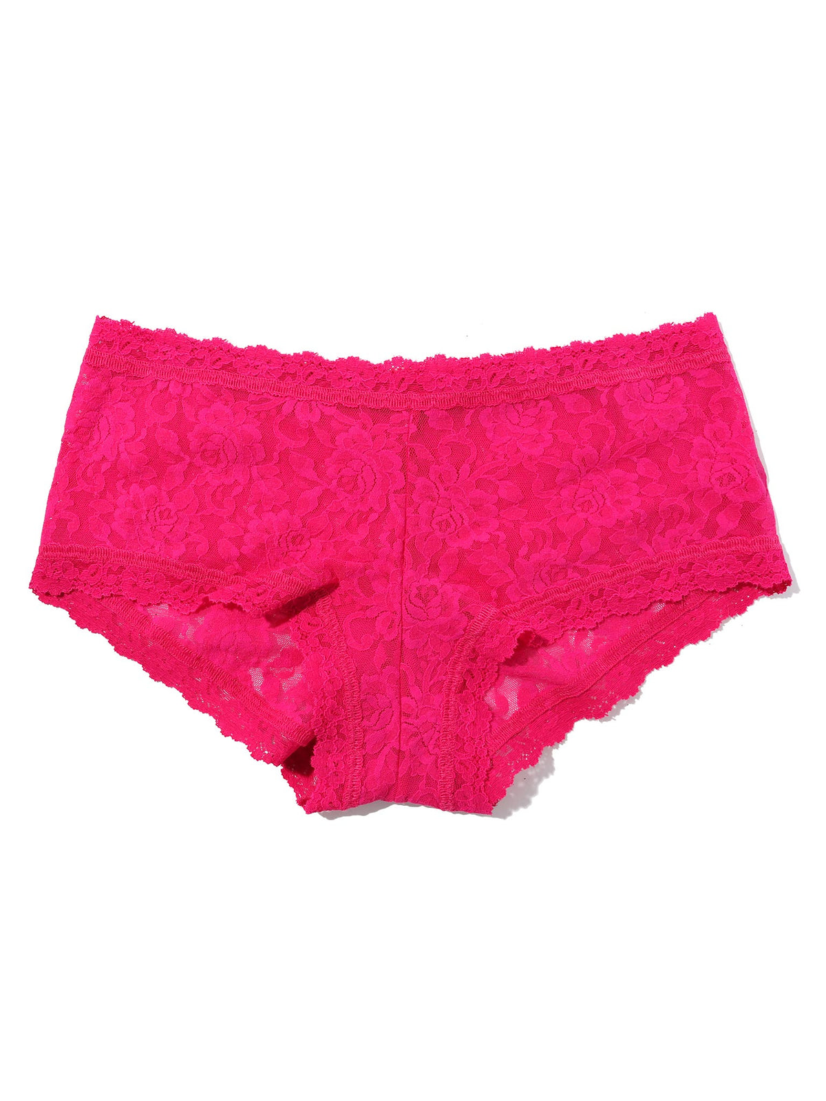 Signature Lace® Boyshort Sealed With A Kiss Pink - Hanky Panky