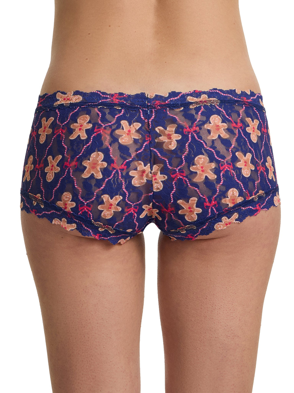 Printed Signature Lace® Boyshort Festive Gingerbread Cook - Hanky Panky