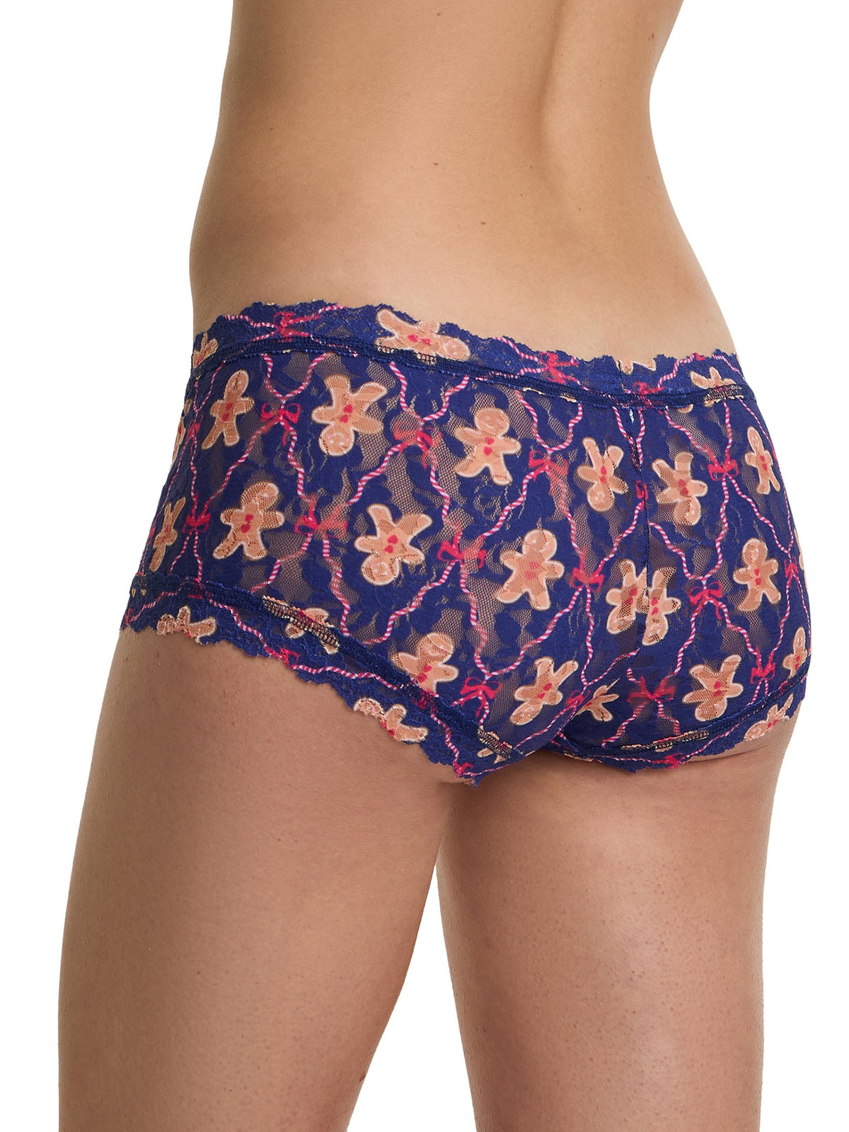 Printed Signature Lace® Boyshort Festive Gingerbread Cook - Hanky Panky