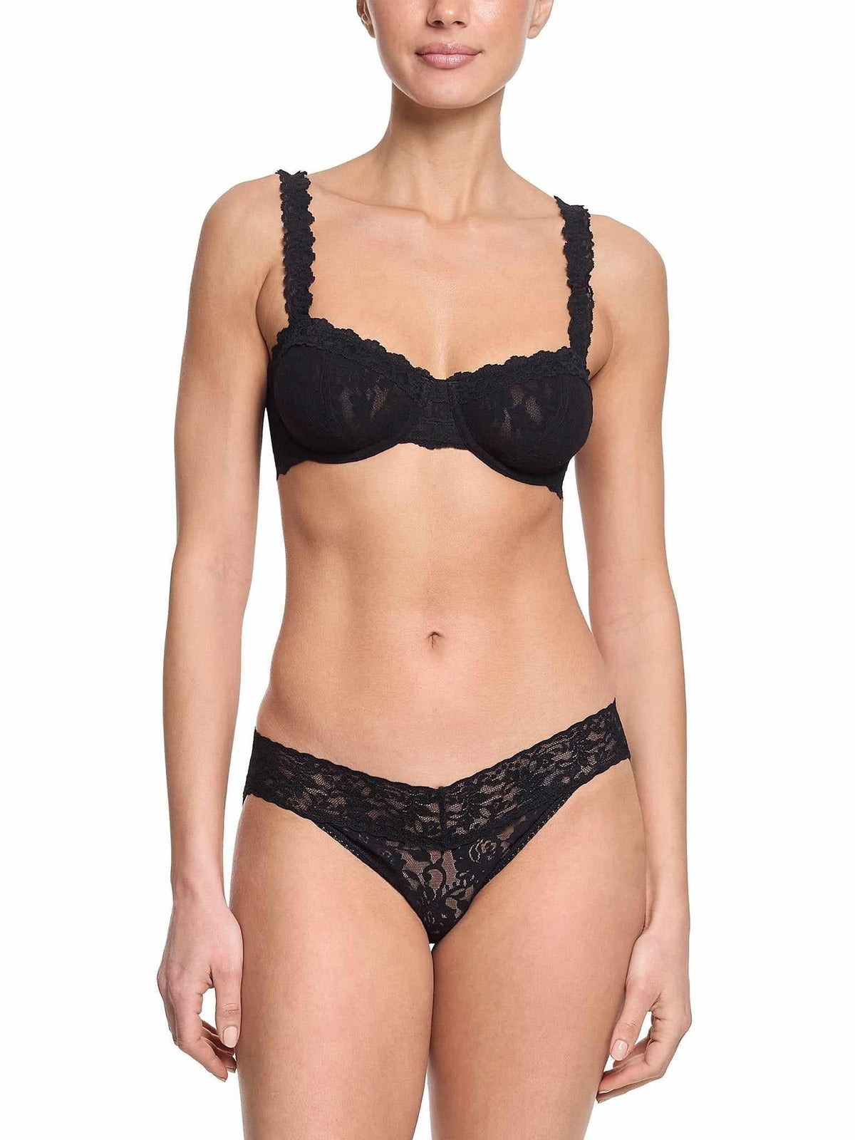 Signature Lace® Balconette Bra Black Sale - Hanky Panky