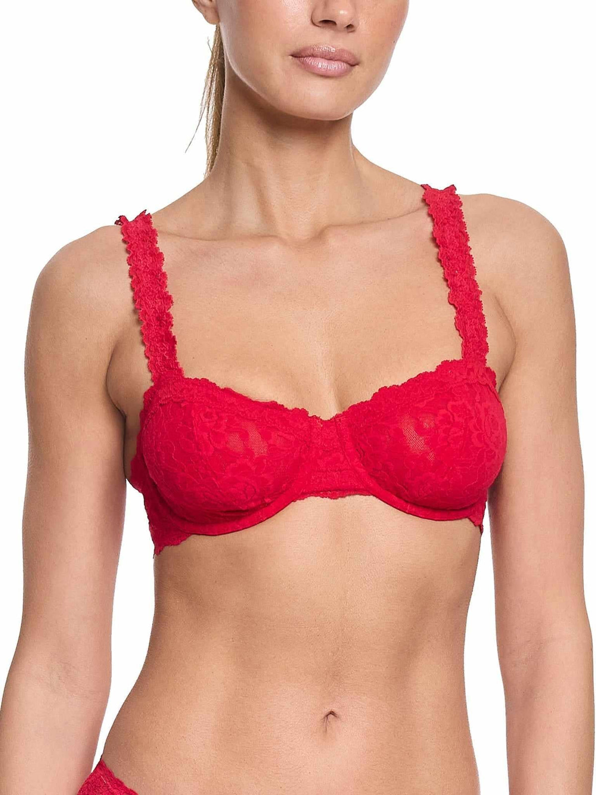 Signature Lace® Balconette Bra Red Sale - Hanky Panky