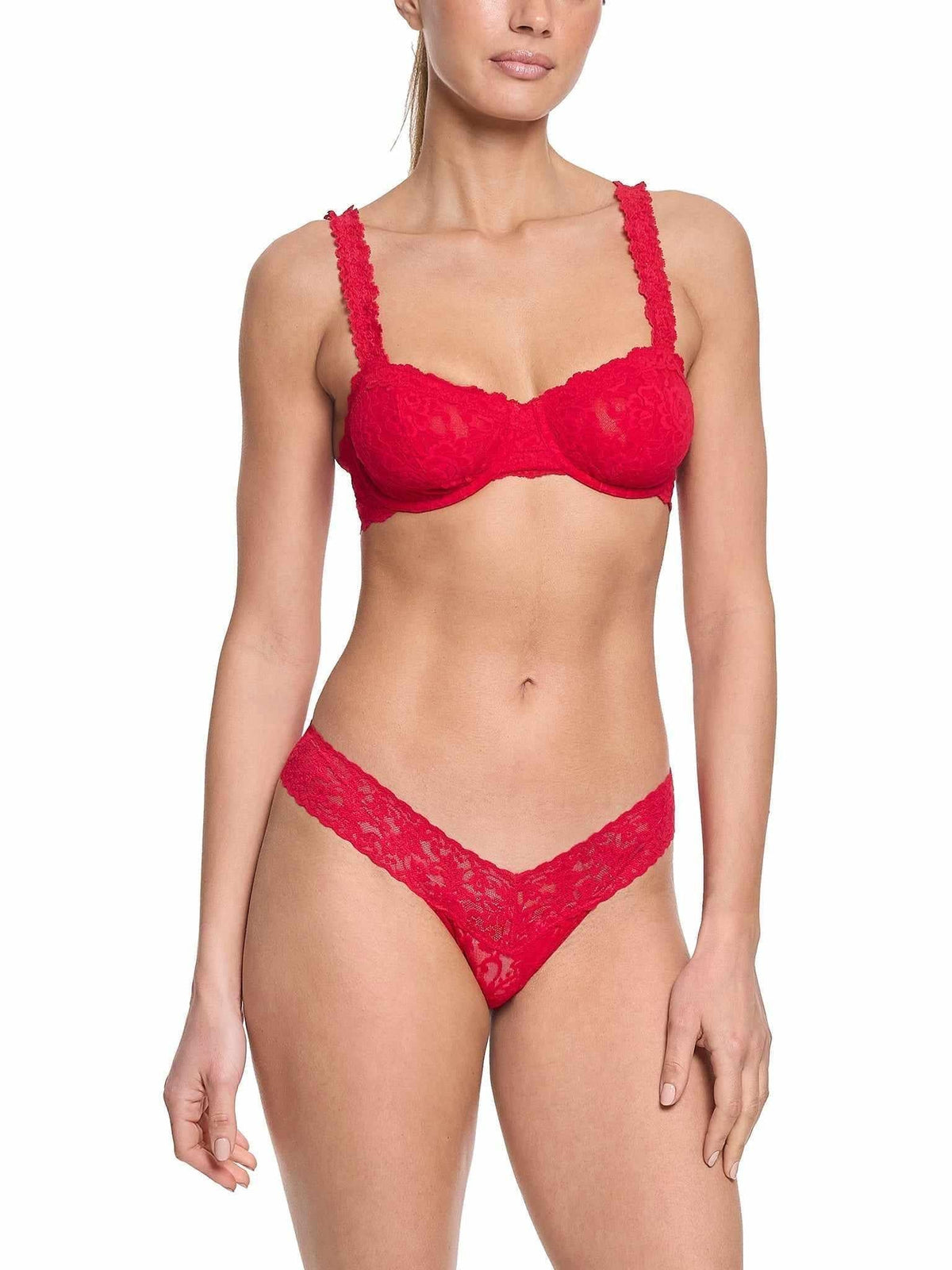 Signature Lace® Balconette Bra Red Sale - Hanky Panky