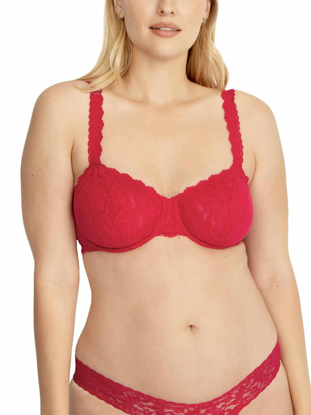 Signature Lace® Balconette Bra Red Sale - Hanky Panky