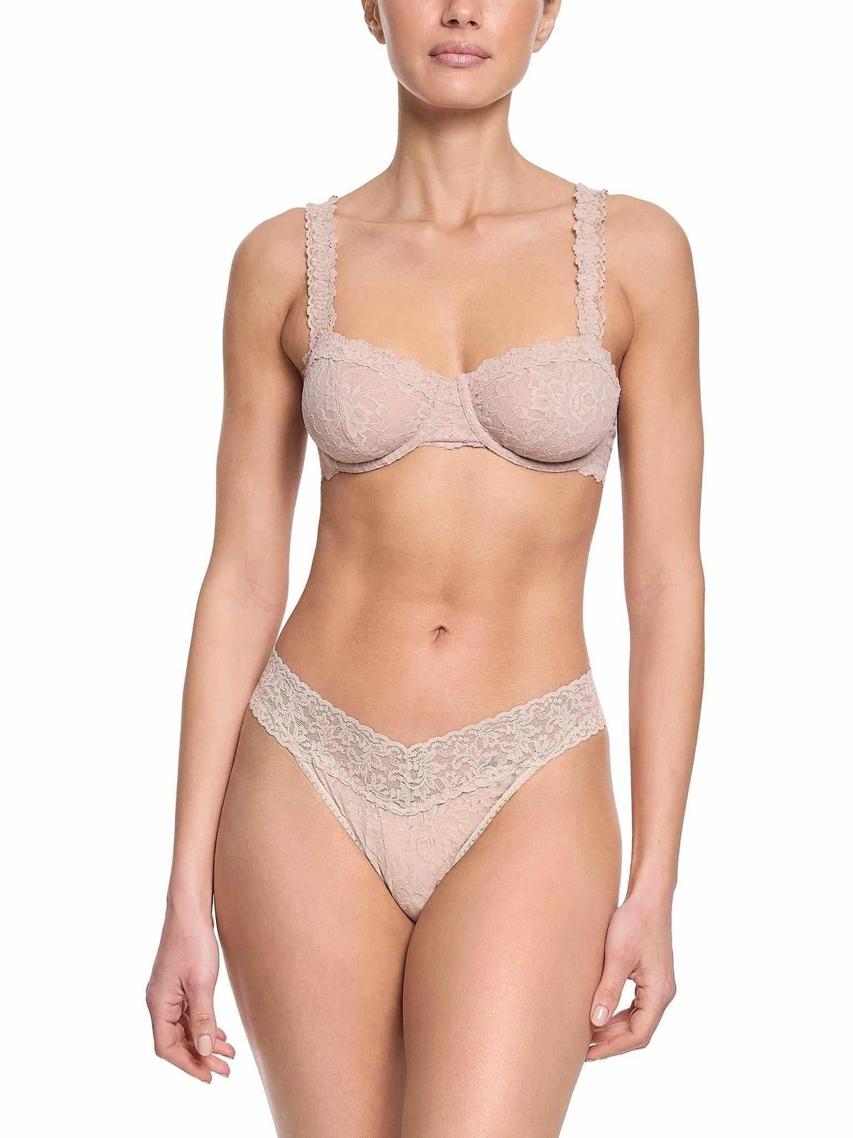 Signature Lace® Balconette Bra Chai Sale - Hanky Panky