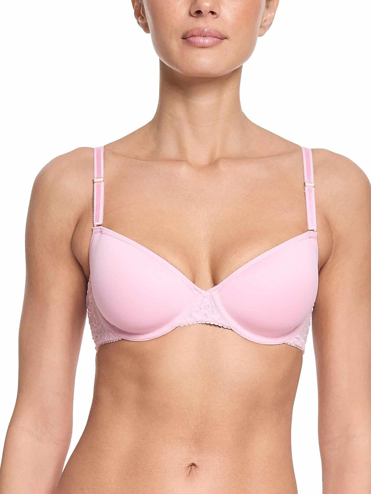 Signature Lace® T-Shirt Bra Bliss Pink Sale - Hanky Panky