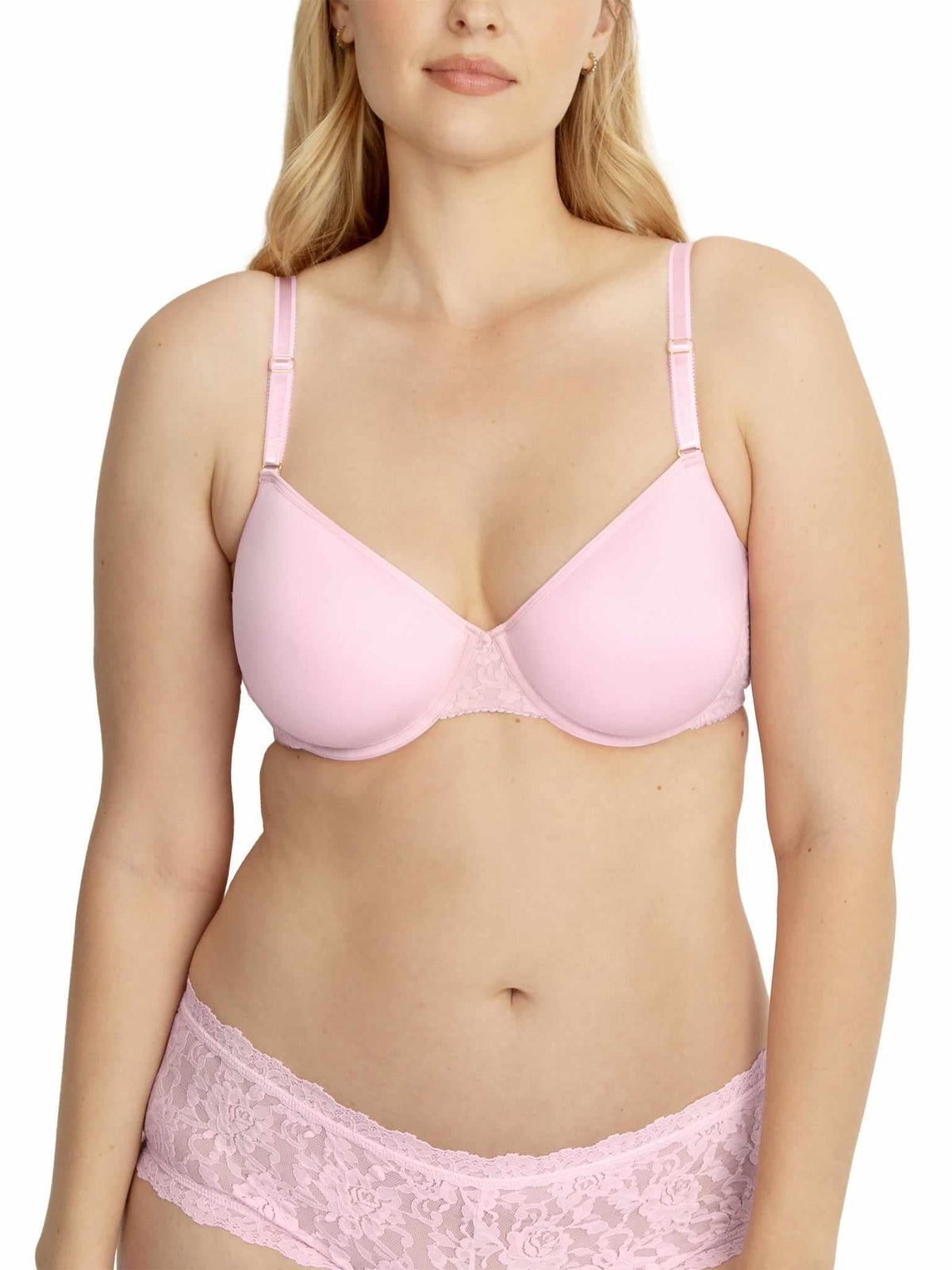 Signature Lace® T-Shirt Bra Bliss Pink Sale - Hanky Panky