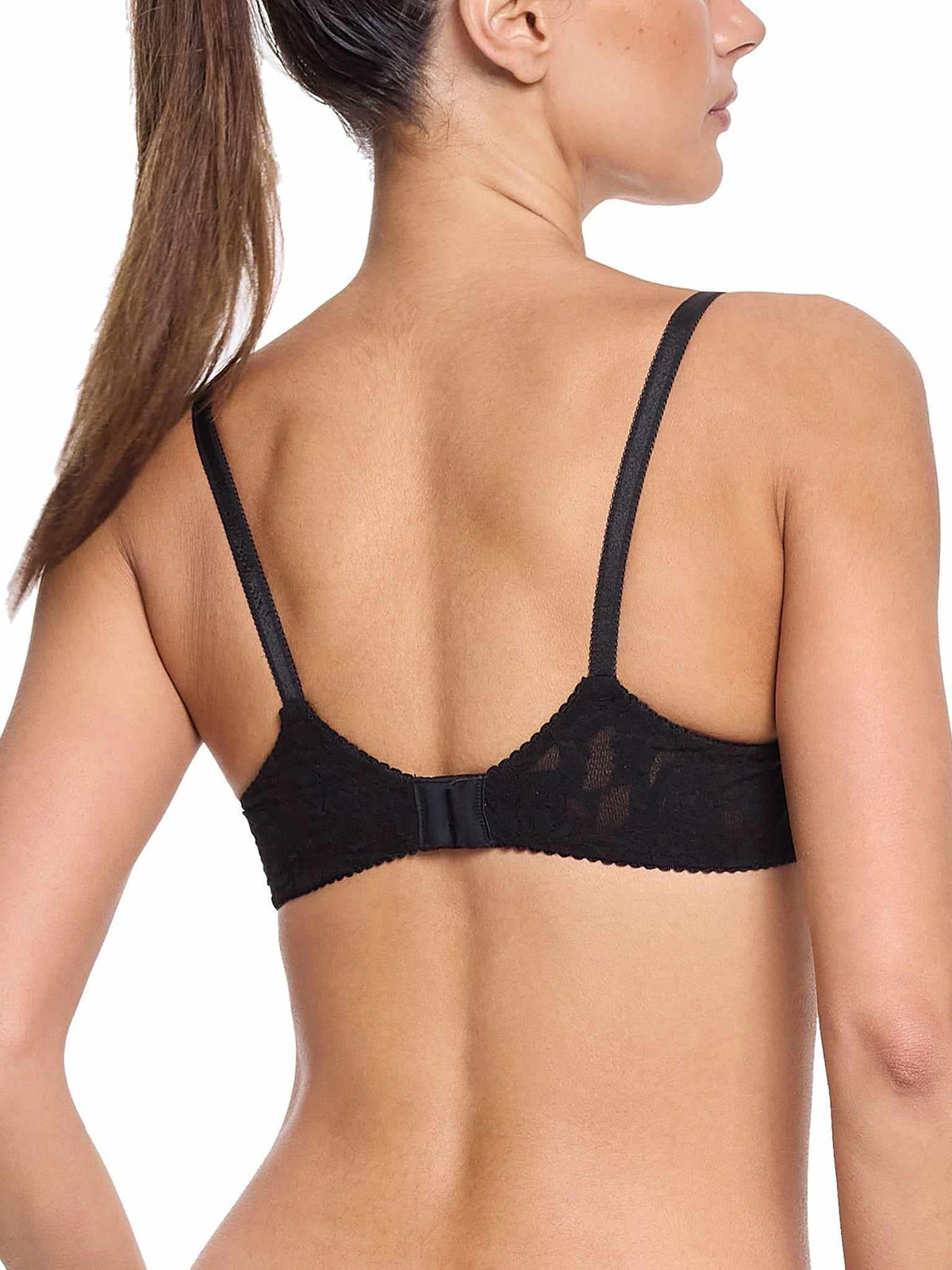 Signature Lace® T-Shirt Bra Black - Hanky Panky