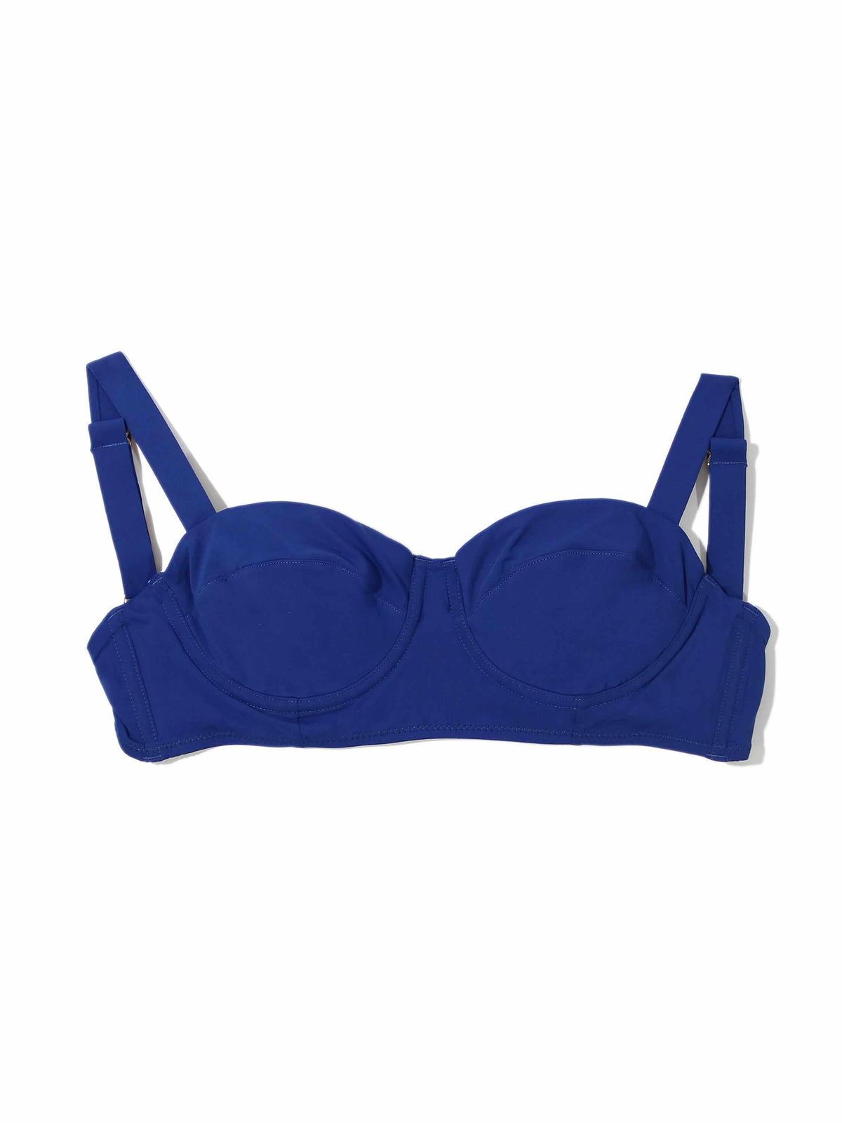 Balconette Bikini Swimsuit Top Poolside Blue Sale - Hanky Panky